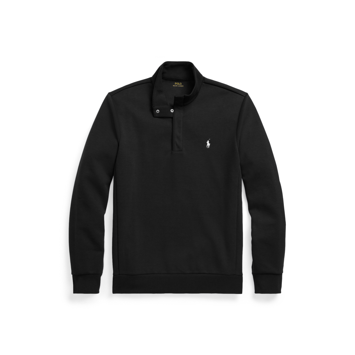 Double-Knit Mockneck Sweatshirt