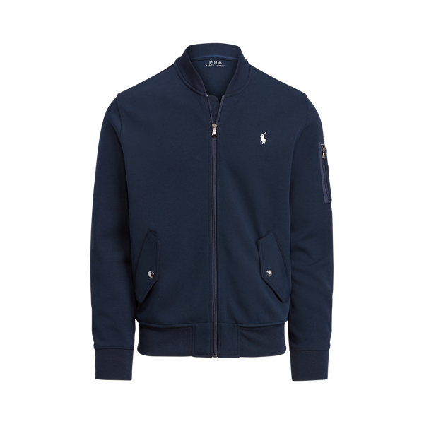 Double-Knit Bomber Jacket