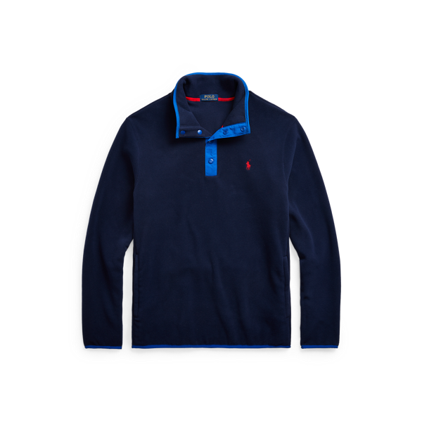 Pull col cheminée en molleton