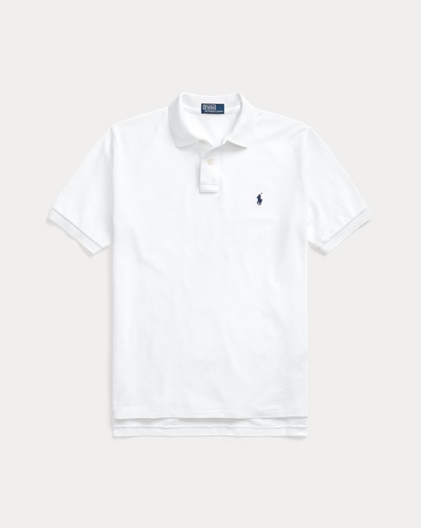 Men's White Original Cotton Mesh Polo Shirts | Ralph Lauren
