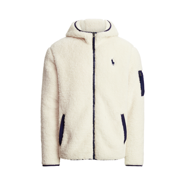 Aprender acerca 85+ imagen polo ralph lauren fleece hooded jacket