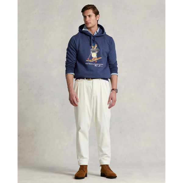 Ski Polo Bear Fleece Hoodie