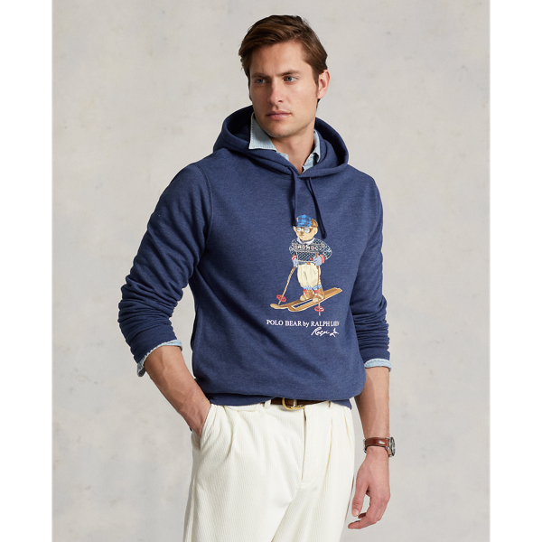 Ski Polo Bear Fleece Hoodie