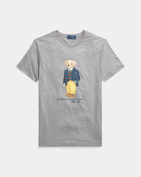 Polo Bear jersey T-shirt custom slim fit