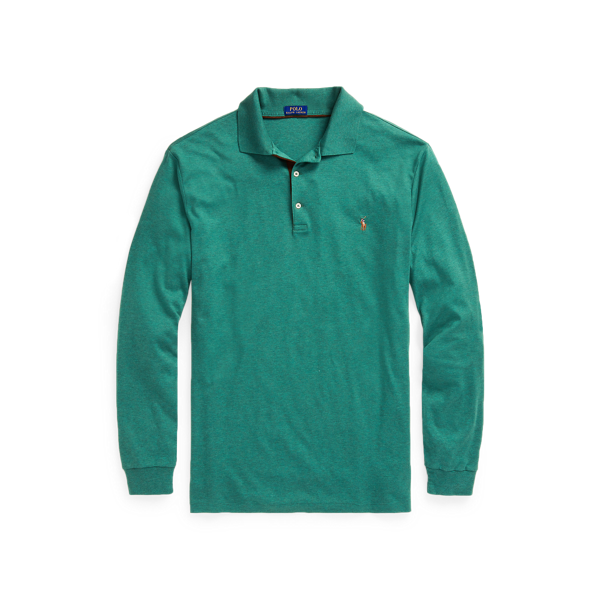 Polo à manches longues coton doux