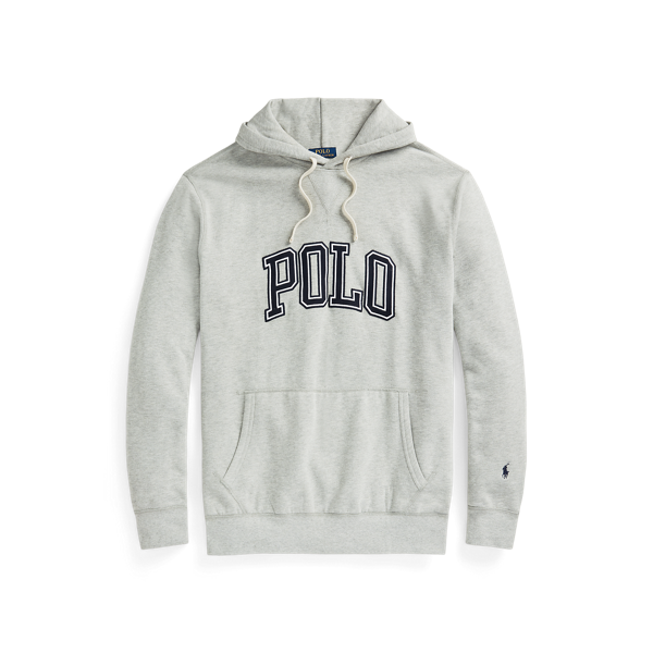 Sweat à capuche logo en molleton