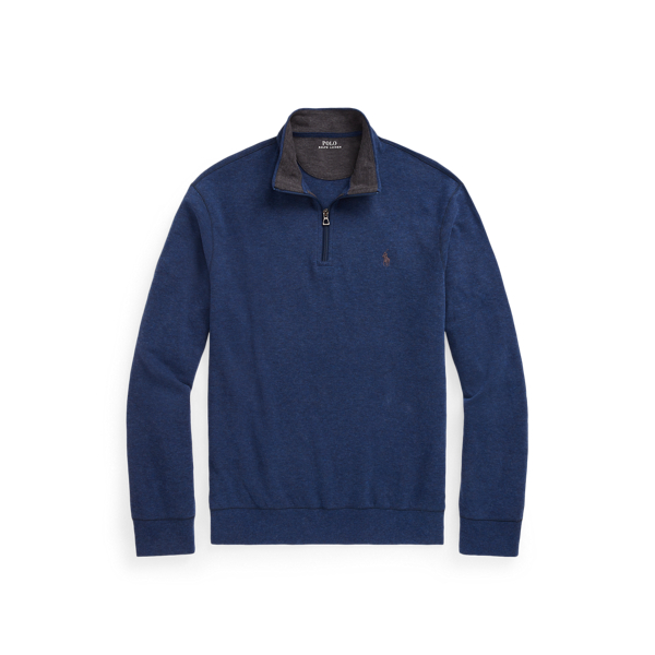 Luxury Jersey Quarter-Zip Pullover
