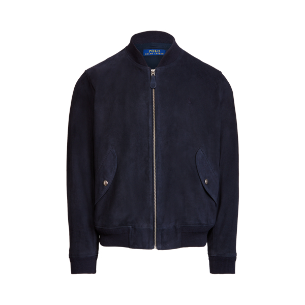 Bomber en daim