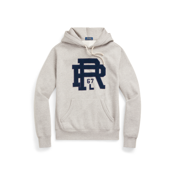 Sweat à capuche logo en molleton