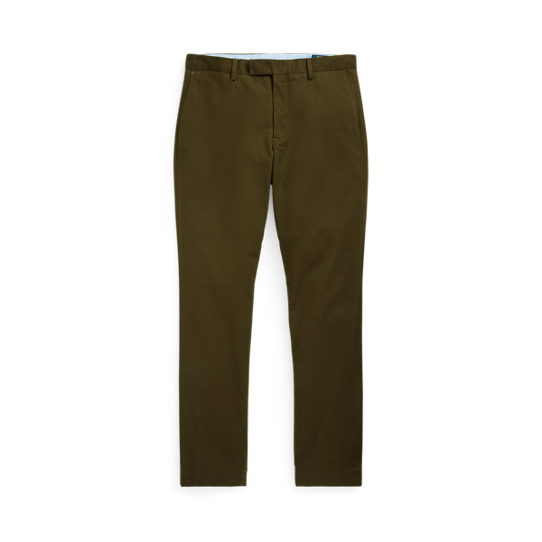 Pantalon en sergé droit stretch