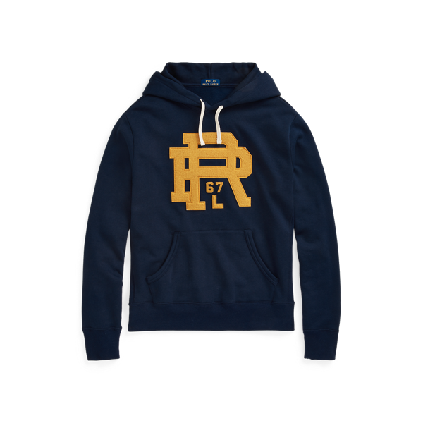 Sweat à capuche logo en molleton