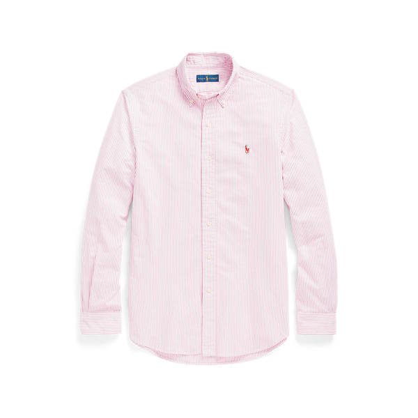 Chemise Oxford cintrée à rayures