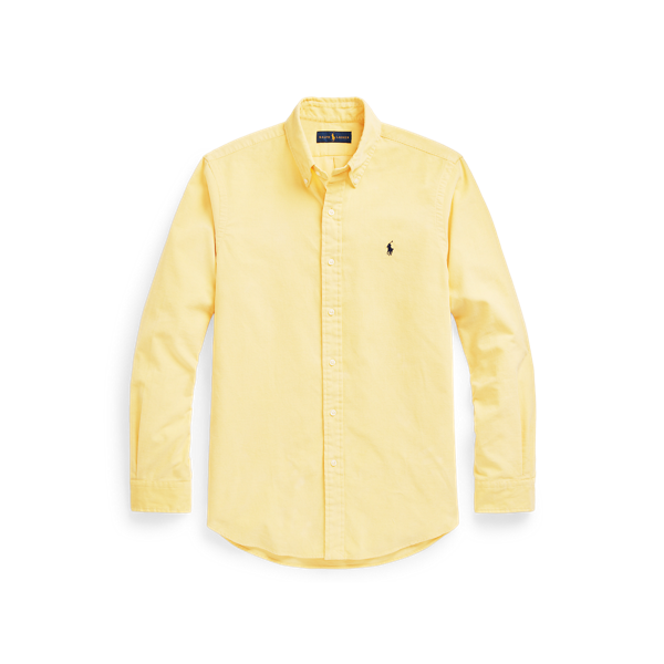 Chemise ajustée en velours côtelé