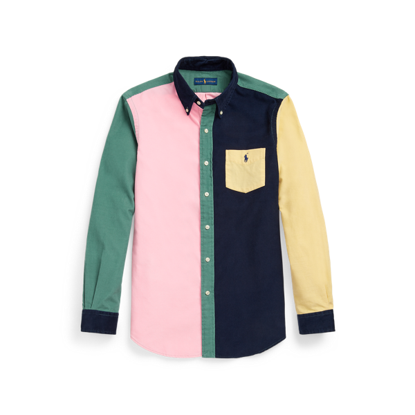 Chemise fantaisie velours côtelé