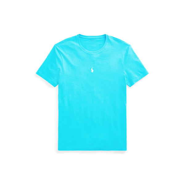 T-shirt ajusté à col rond en jersey