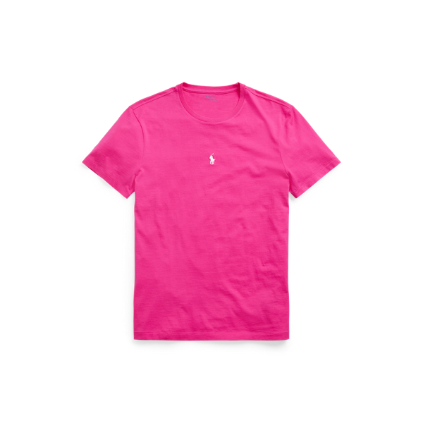 T-shirt ajusté à col rond en jersey