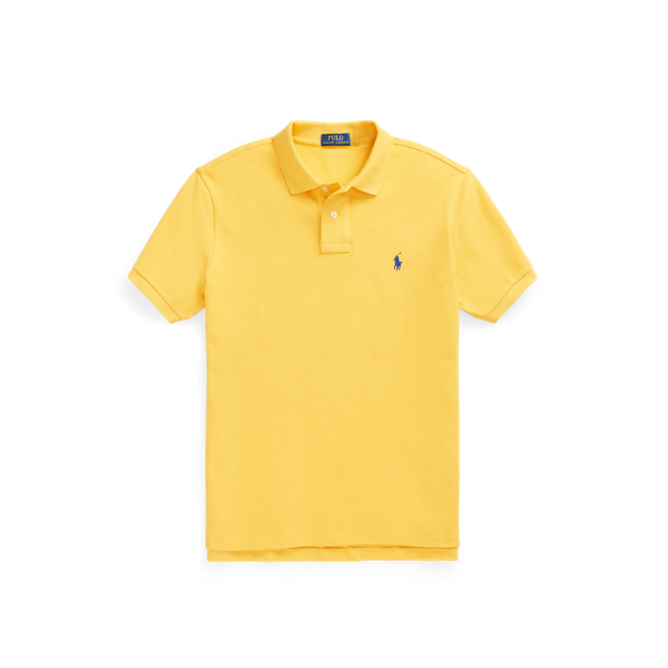 Polo cintré en coton piqué