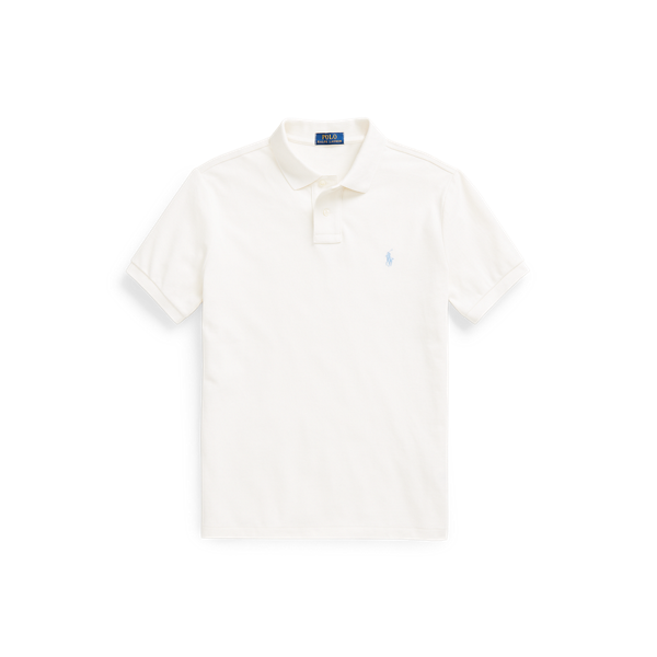 Polo cintré en coton piqué