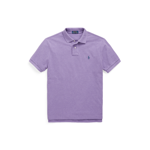 Polo cintré en coton piqué