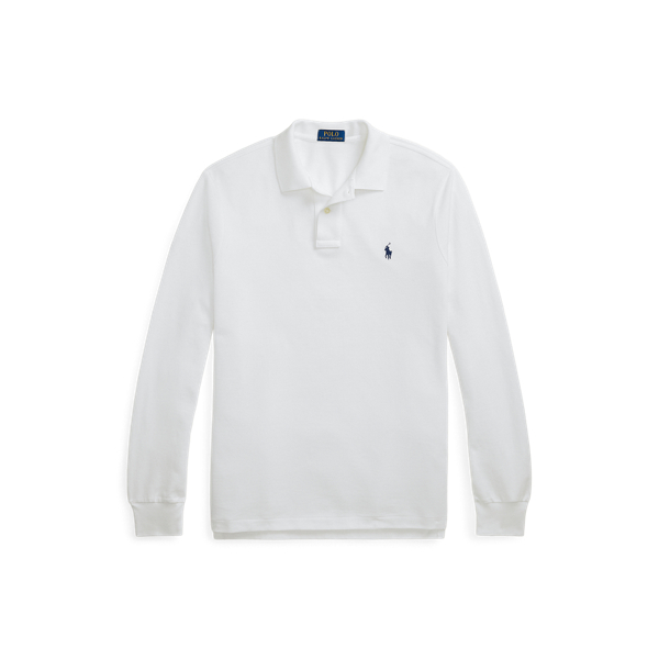 Laatste Bedrijf Sortie Mesh Long-Sleeve Polo Shirt - All Fits | Ralph Lauren