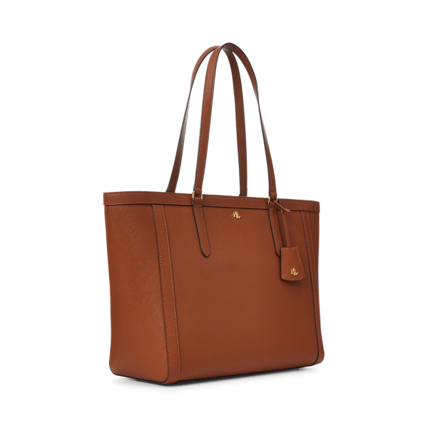 Ralph Lauren Clare Leather Tote Bag - Brown