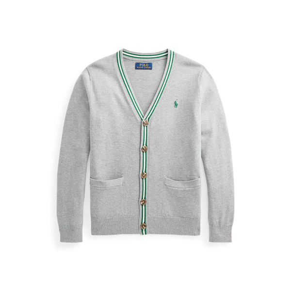 Cardigan col en V en coton