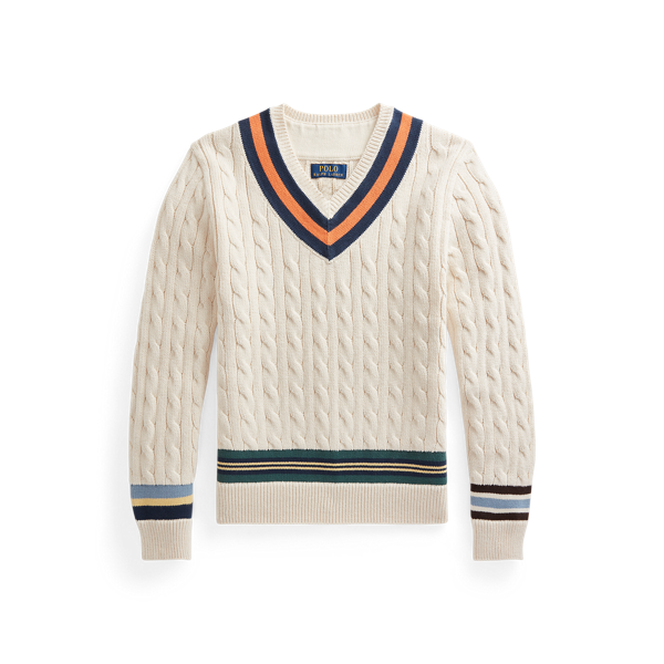Pull de cricket en coton