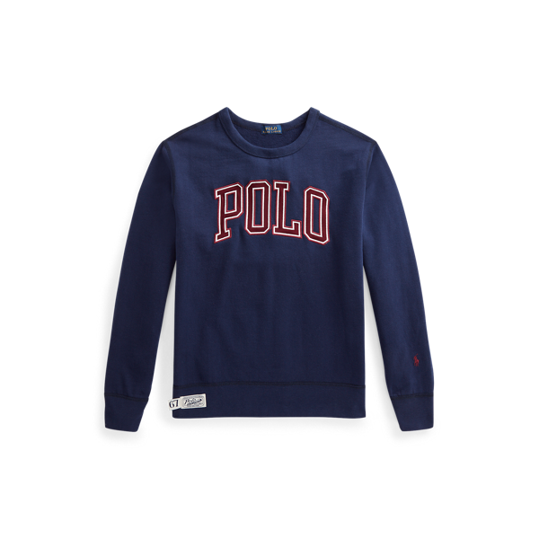 Sweat à monogramme en molleton