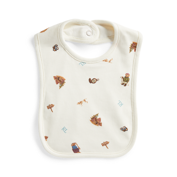 Bavoir Polo Bear en interlock