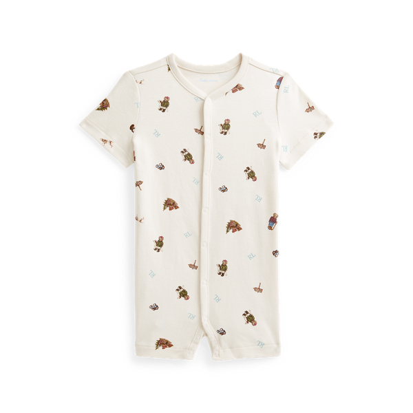 Combishort Polo Bear interlock de coton