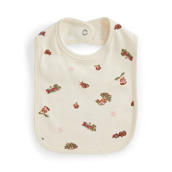 Bavoir Polo Bear en interlock