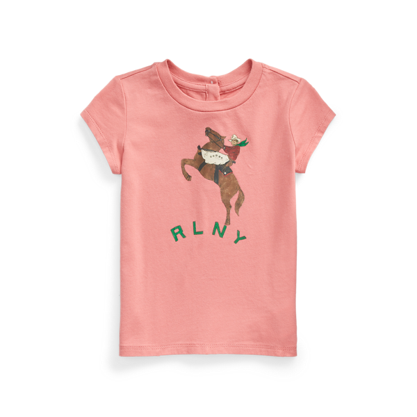 T-shirt graphique jersey de coton