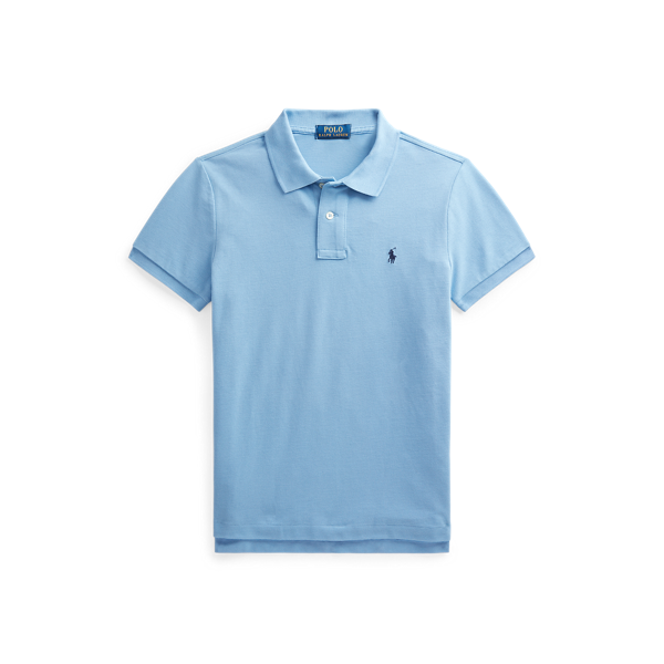 Polo cintré en coton piqué