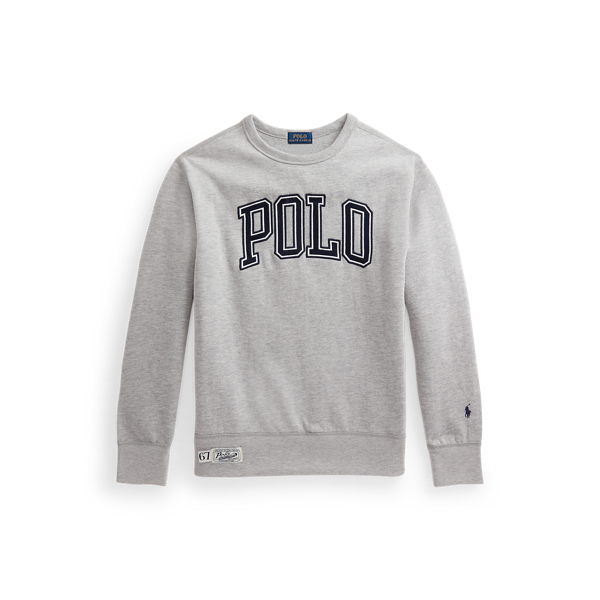 Sweat à monogramme en molleton