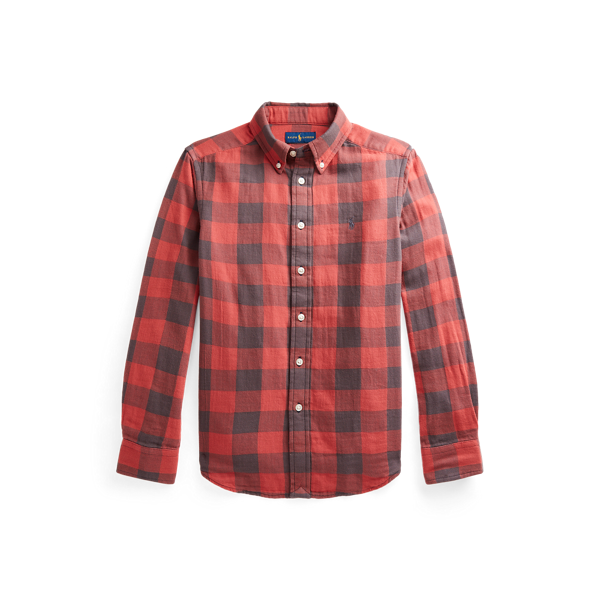 Chemise à carreaux Buffalo en coton