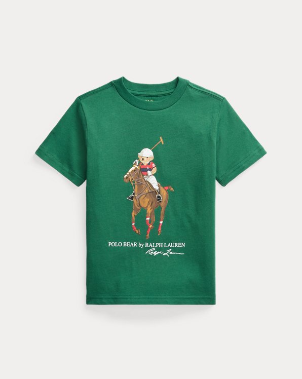 Polo Bear &amp; Big Pony Cotton T-shirt