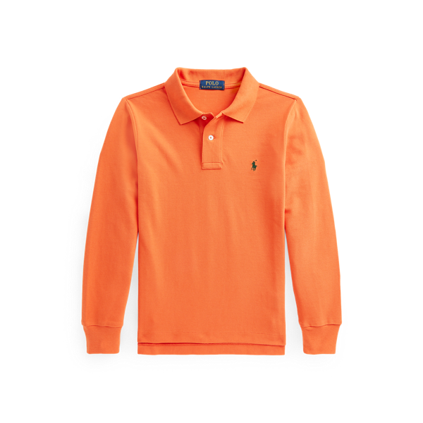 Polo cintré en coton piqué