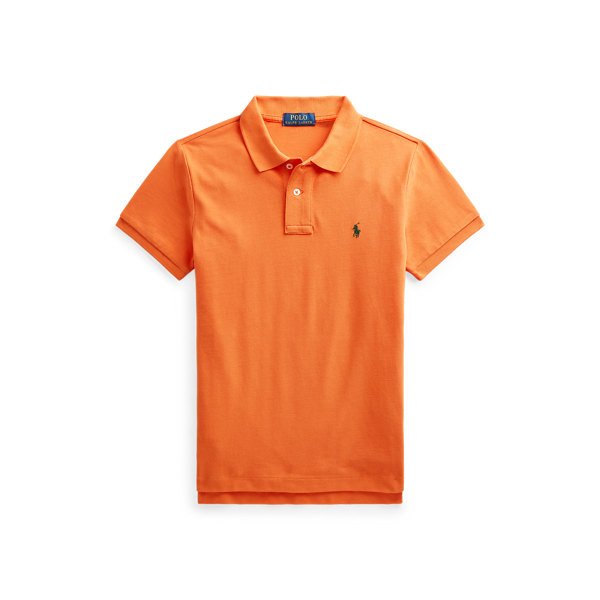 Polo cintré en coton piqué