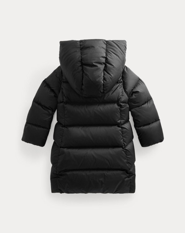 Ralph Lauren Polo Girls Full Zip Polartec Fleece Jacket Black 6X