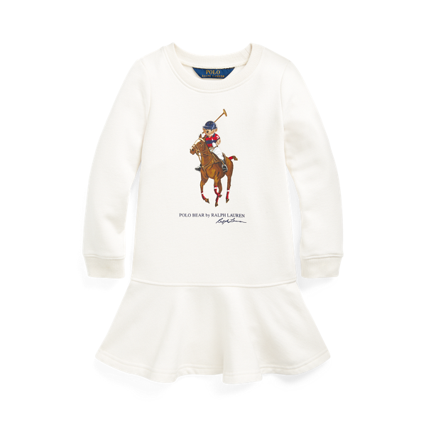 Robe Polo Bear en molleton de coton