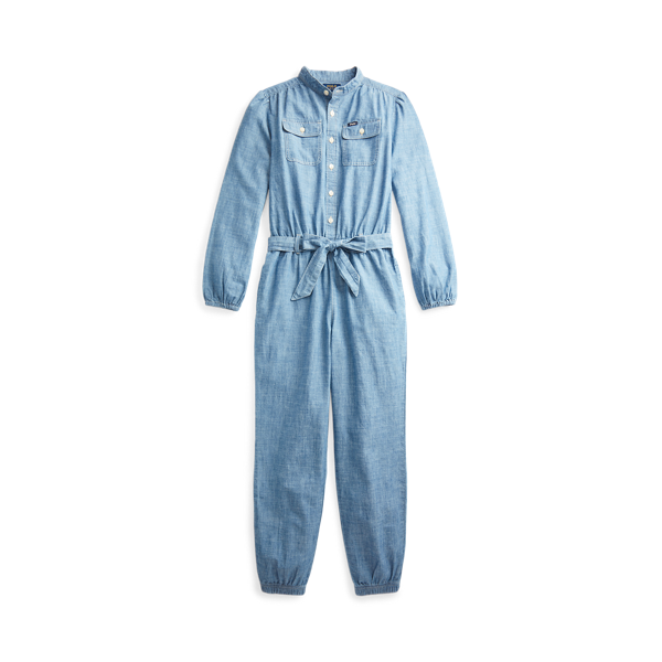 Combinaison chambray de coton