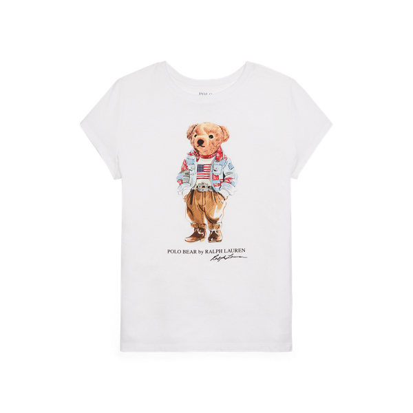 Polo Bear Cotton Jersey Tee