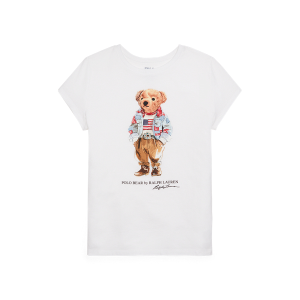 Polo Bear Cotton Jersey Tee for Children | Ralph Lauren® UK