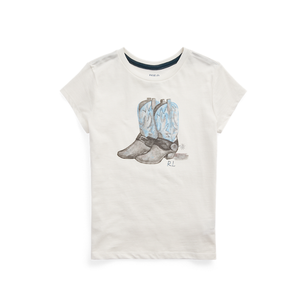 T-shirt graphique jersey de coton