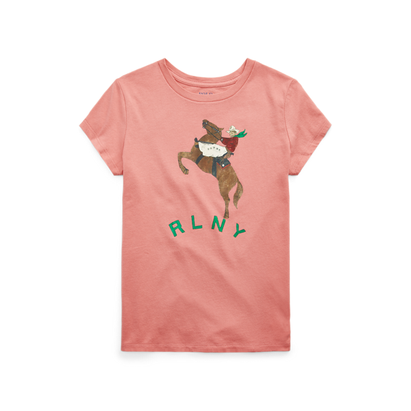 T-shirt graphique jersey de coton