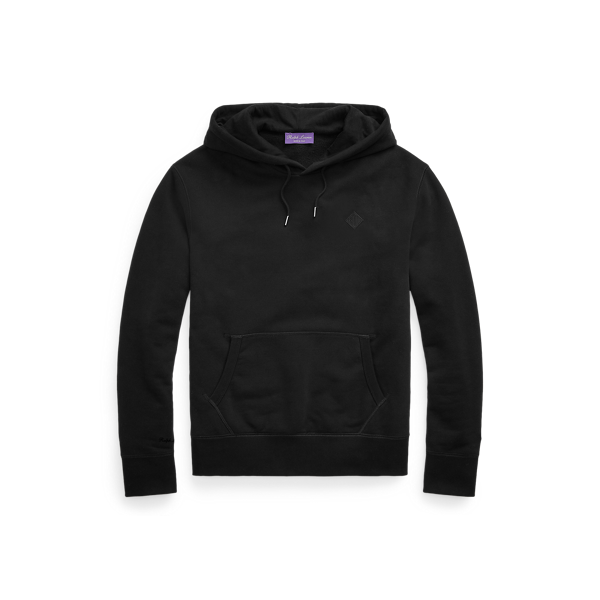 Sweat à capuche en molleton à monogramme