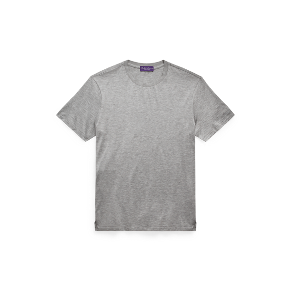 T-shirt en jersey de soie mélangée