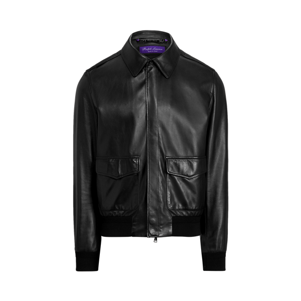 Veste Henfield en cuir plongé