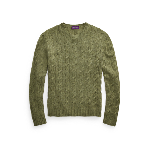 Pull en cachemire torsadé