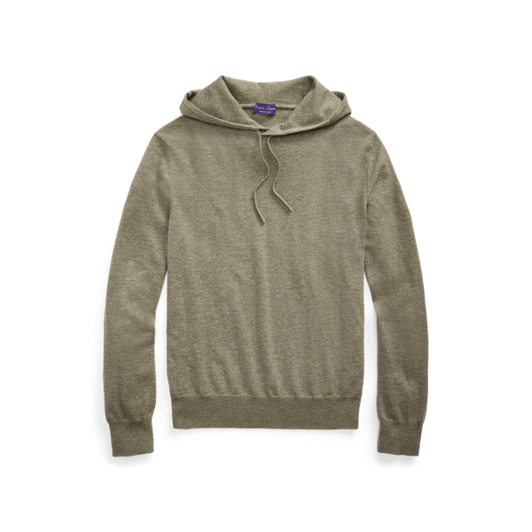 Pull à capuche en cachemire